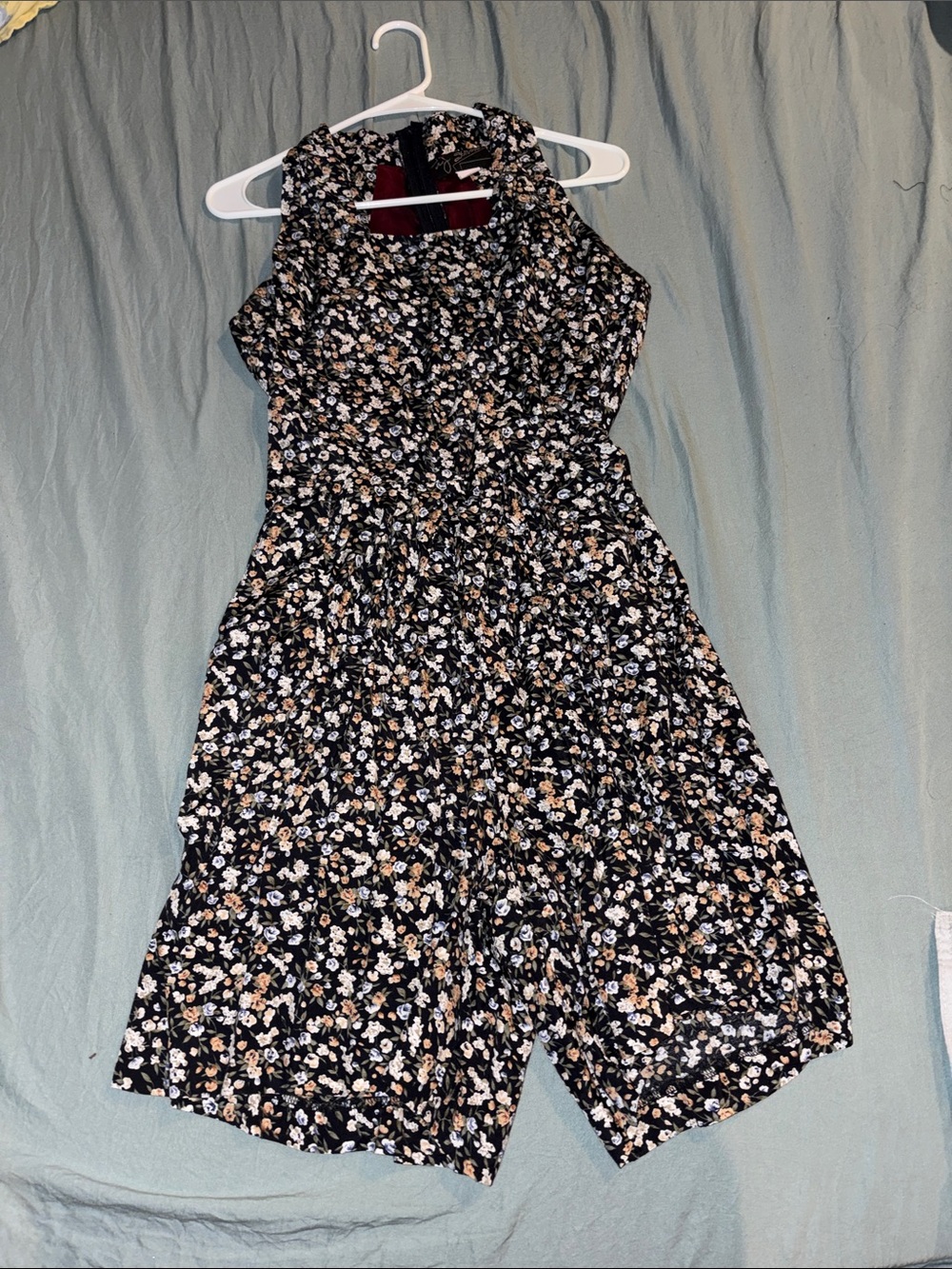 Floral R.J Steven’s vintage romper dress